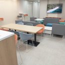 캐비넷 | 공항 30평 직원 휴게실 인테리어 파트라 소파 사무실 캐비넷 제작 설치 후기