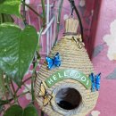 사랑이 머무는 둥지 | [반려조 인테리어] 우리 집 힐링 공간 완성! 디오가든 라탄 바구니 새집으로 감성 뿜뿜 🕊️