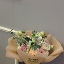 프렌치 스타일 유러피안 꽃다발 이미지