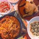 옛날통닭포차 | 매운닭발 옛날통닭 조합 건대야장 맛집, 한신포차 건대점