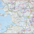 [여수지맥5]＜화산육교-화양고교＞...연녹의 산길과 여수밤바다 이미지