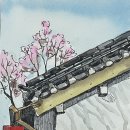 연필로 그리는 어반스케치 이미지