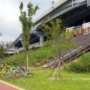 탄천, 장지천 합류지점 화장실 이미지