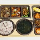 본도시락 군자점 | 본도시락 신메뉴 봄냉이무침 양념돼지구이 쌈밥 한상 포장 후기