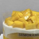 광장로30번길 | 부평 과일케이크 세모라미 수제 생크림 망고케이크 후기 단면샷