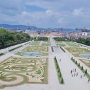 비엔나 여행-벨데브드 궁전 정원 이미지