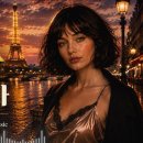 Paris Night Chanson 🌙 파리 | Vintage French Café Music &amp; Music &amp; Music 이미지