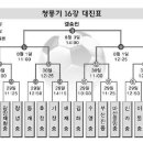 청룡기 16강 대진표 이미지