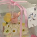 토끼언니케이크 | [강서/마곡] 생화데코 마곡 레터링 케이크 추천, 뭉탱잇 케이크