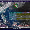 [보라카이환율/드보라] 11월 30일 보라카이 환율과 날씨 위성사진 및 바람 이미지