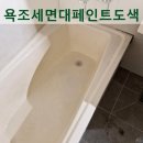 대신도료 | 욕조 세면대 페인트 도색 리폼 후기, 교체 대신 도색으로 새것처럼 변신한 욕실