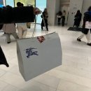 A1189 | 버버리패딩추천 버버리 미드렝스 나일론 후드 퍼퍼 코트 후기 여성패딩추천