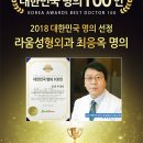 2018 대한민국 명의 선정, 라움성형외과 최응옥 명의 이미지