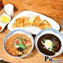 왼손우동짜장 | 회기 가성비 맛집 왼손우동짜장탕수육 짜장면 3,000원
