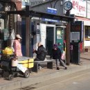 버스정류장 이미지