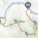 2022.06.19(일) 충북 영동 갈기산(585m)+충남 금산 월영산(528.6m)+출렁다리 이미지