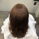 초아미용실 | 울산 삼산 미용실 그루드헤어 중안부 짧아 보이는 가르마 모류교정펌 후기