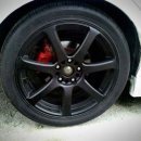 WORK XT7 (정품) 경량 18인치 무광검정 휠 타이어 판매 합니다 이미지