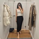 주식회사 블루앤텍 | 맛 니트 셋업 바로 구매했습니다(내돈내산/솔직 후기/3D 니트 립 스퀘어넥 스웨터/3D 니트립 스커트...