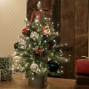 @스마프 | [미니트리 추천] 좁은 집 인테리어 필수템! 공간 차지 없는 45cm 미니 트리, 올인원 구성부터 보관까지...