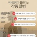 미세먼지 농도별 예보 등급 &amp; 그로 인한 질병 등.. 이미지