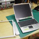 SENS Q25 노트북 수리 백라이트 수리 및 액정 수리 CCFL 램프 교체 이미지