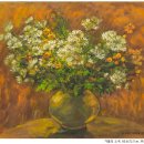 계곡수채화 이미지