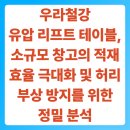 우라철강 유압 리프트 테이블, 소규모 창고의 적재 효율 극대화 및 허리 부상 방지를 위한 정밀 분석