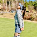 츄쿠츄 | 골프웨어브랜드 츄쿠츄 여성 겨울 기모 맨투맨 코듀로이 골프치마 코디