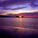 석양풍경 이미지