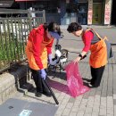 오류역 광장 공원주변 정화활동 이미지