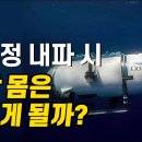 심해 잠수정 내파시 인체에 생기는 일 이미지