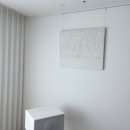 백드롭 감성 페인팅 (8월) | 인테리어 액자 추천 텍스쳐아트 백드롭 페인팅 작품 구매 및 거실 설치 후기