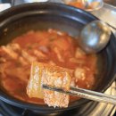 백채김치찌개 김해율하점 | [김해/장유 맛집] 백채김치찌개 2인 세트, 햄사리 추가는 국룰! (달걀말이 조합 최고)