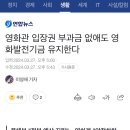 영화티켓부담금 폐지되도 정부가 지원한다고함 이미지