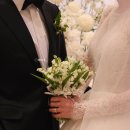 본식후기 9. 제이스플로라 은방울 부케 레이스드레스와 찰떡 본식부케