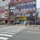 헤어숍 앞 횡단보도 이미지