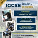 IGCSE Early Bird Registration is NOW OPEN! 이미지