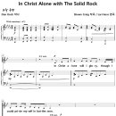 [성가악보] In Christ Alone with The Solid Rock [Lari Goss] 이미지