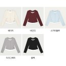 행텐틴즈 - 전주시 완산구 전주객사5길 35 | 여자 출근룩 추천, 행텐 여성 웨일 슬림핏 가디건 레이어드 티셔츠 / 다크그레이