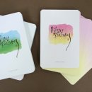 손끝 감성, 캘리그래피 이미지