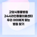 24시 라인동물의료센터 이미지