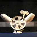 도기 바퀴장식 뿔잔 이미지