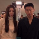 BURBERRY SS 24 fashion show 전지현&amp;손흥민.jpgif 이미지