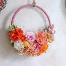 프리저브드 플라워 레터링리스 이미지