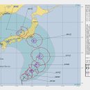 12호 태풍 Jongdari 예상경로 및 향후 날씨 전망 이미지