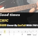 Chic_Good times_Bass Cover Solution No.185 with TAB (칙_굿 타임즈 베이스 커버 타브악보 포함 이미지