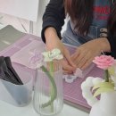 (원데이)히아시스 플라워 캔들 이미지