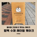 사루루케이크앤디저트 | 평택 용이동 특별한 모양 건강한재료 수제케이크 [사루루 케이크] 후기