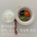 중기이유식 양파, 소고기, 청경채 큐브 (베이비브레짜)